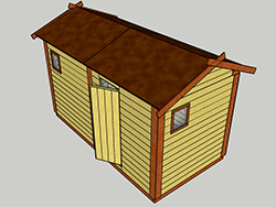 Баня 2x4м